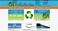 Desktop Screenshot of lasvegasbatteryrecycling.com